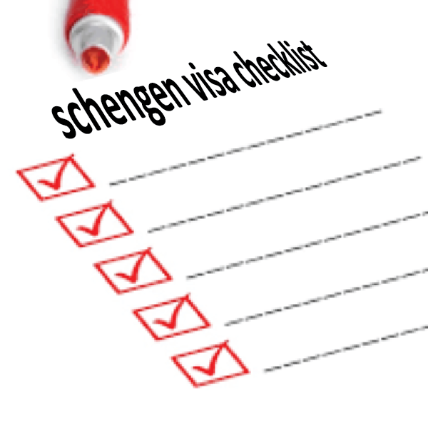 a checklist before visiting schengen visa